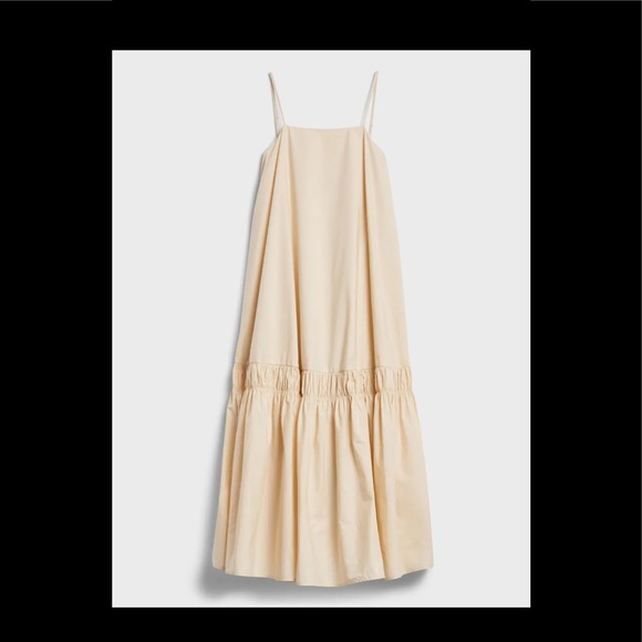 Banana Republic Poplin Backless Maxi Dress - Picture 4 of 4